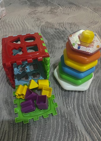 Renkli Eğitici Oyuncak Seti - Görsel 3