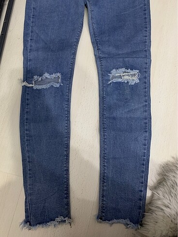 Kot yırtık pantalon - Görsel 2