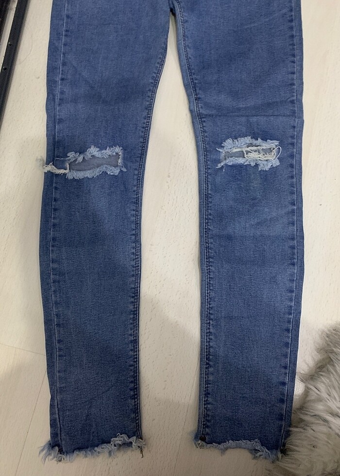 Kot yırtık pantalon - Görsel 2