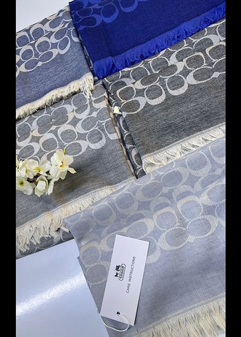 Beden gri Renk Gucci yün ipek şal a kalite