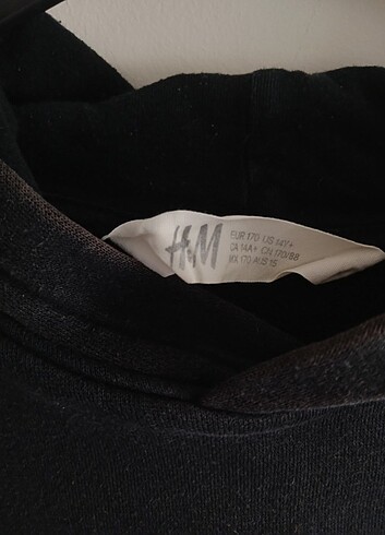 H&M Siyah sweatshirt