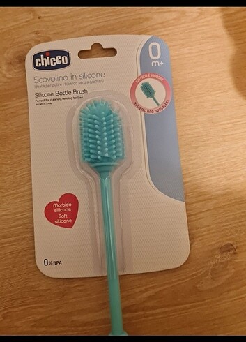 Chicco silikon şişe fırçası 