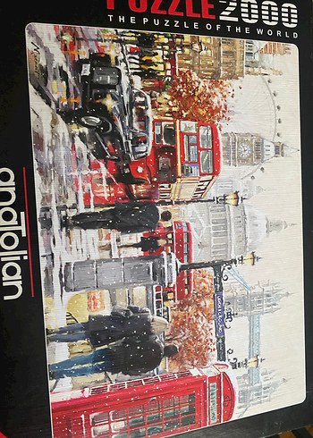 Anatolian Londra Sokakları Puzzle - Görsel 3