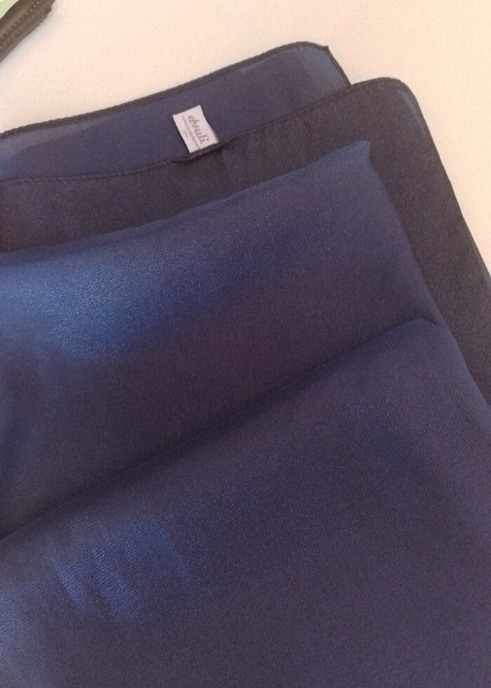 Lacivert abiye - Görsel 4