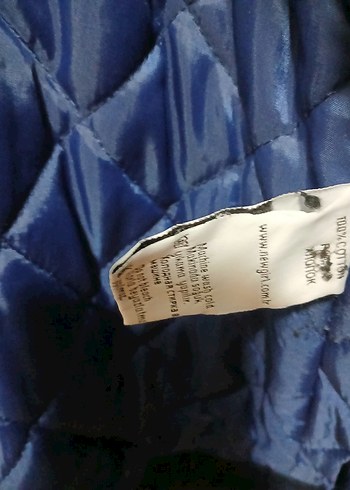 Düğmeli Lacivert Midi Kadın mont....dolgulu....sıcak tutar - Görsel 7