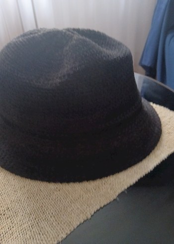 Siyah Örgü Kadın Şapka....şal ile birlikte satıyorum.. - Görsel 6