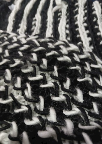 Siyah Örgü Kadın Şapka....şal ile birlikte satıyorum.. - Görsel 5