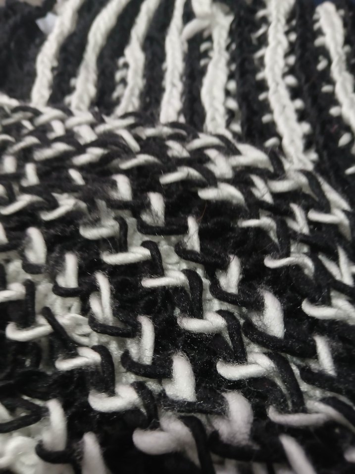 Siyah Örgü Kadın Şapka....şal ile birlikte satıyorum.. - Görsel 5