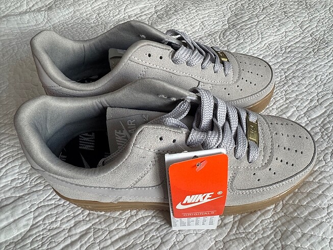 36 Beden gri Renk NIKE AF1 GRI SUET 36 NO