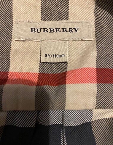 Burberry 5 YAS COCUK GOMLEK