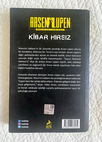 Beden Arsen Lupen: Kibar Hırsız - Maurice Leblanc