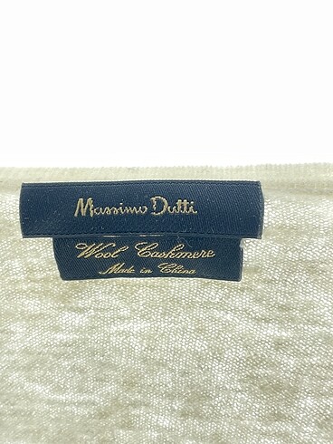 l Beden beyaz Renk Massimo Dutti Kazak / Triko %70 İndirimli.