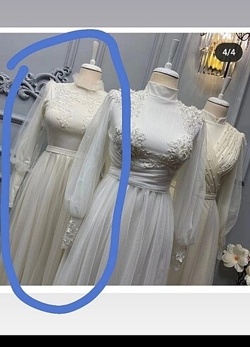 Beyaz nikah elbisesi 