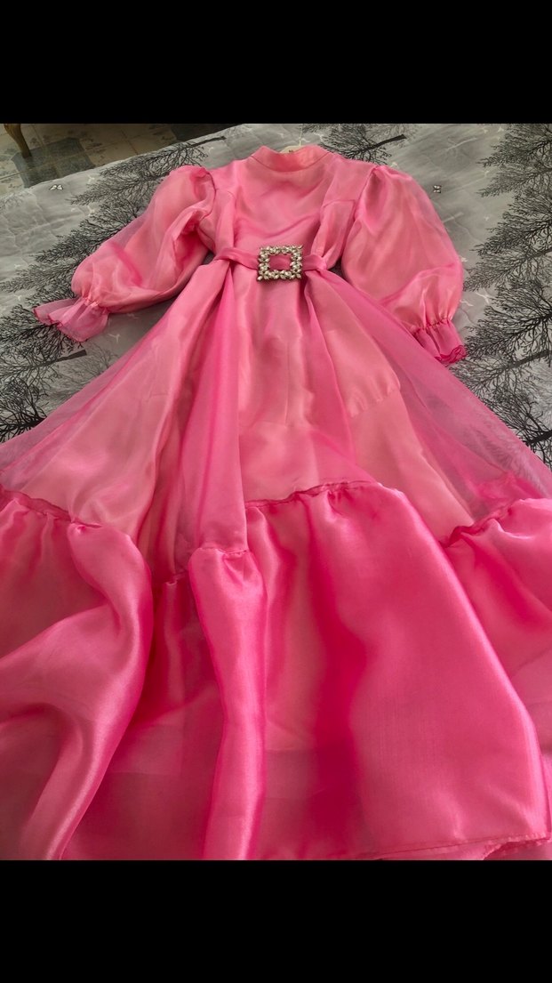 Pembe Abiye - Görsel 3