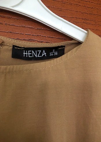 Bej Uzun Keten Elbise, Salaş ve Drapeli - Görsel 7