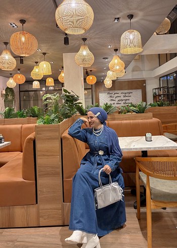 Uzun Denim Kadın takım - Görsel 2