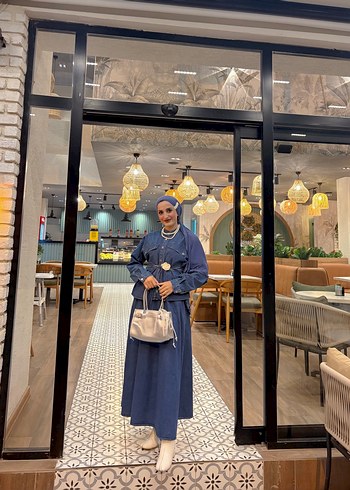 Uzun Denim Kadın takım - Görsel 3