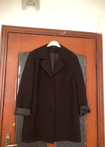 Klasik Kahverengi Düğmeli Ceket - Görsel 2