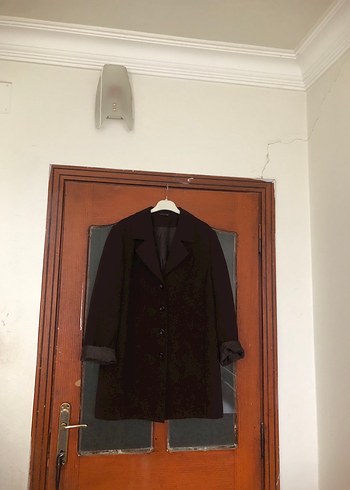 Klasik Kahverengi Düğmeli Ceket - Görsel 6