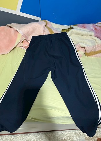 Lacivert Adidas Rahat Kesim Eşofman Altı - Görsel 2