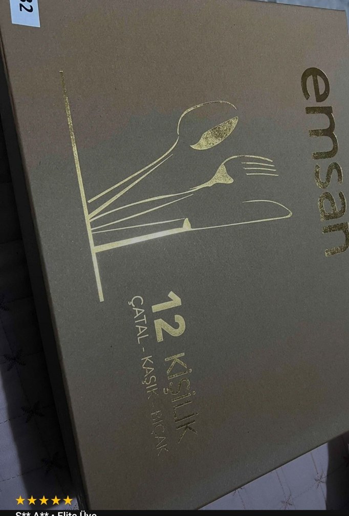 EMSAN 18/10 Paslanmaz Çelik Çatal Kaşık Seti - Görsel 4