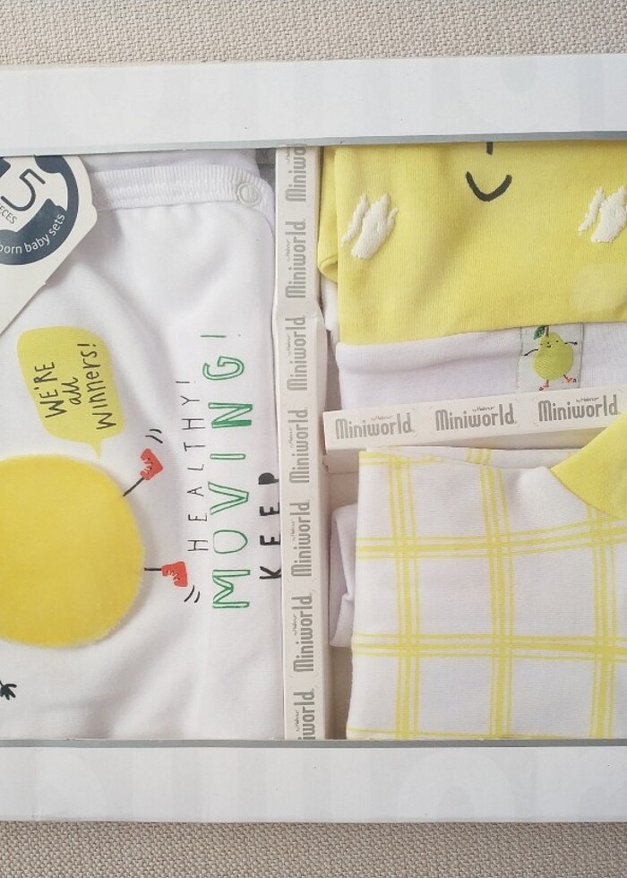 5Lİ HASTANE ÇIKIŞ SETİ - Görsel 3