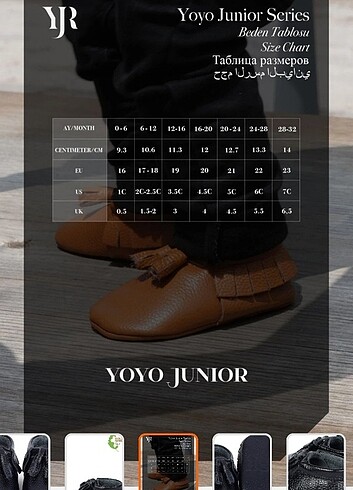 Yoyo junior hakiki deri patik 19 numara - Görsel 2