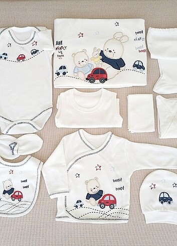 10 LU HASTANE ÇIKIŞ SETİ - Görsel 2