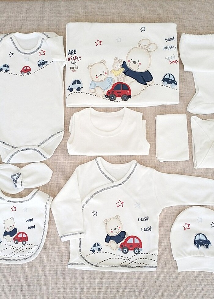 10 LU HASTANE ÇIKIŞ SETİ - Görsel 2