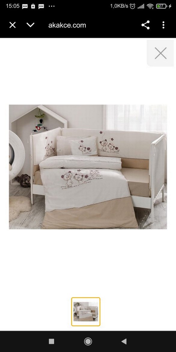 TAÇ BEBEK UYKU SETİ - Görsel 5