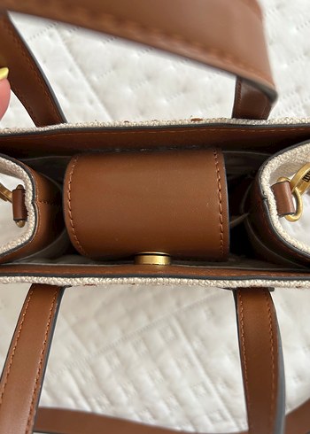 Bohem Nakışlı Kahverengi Kadın Çanta - Görsel 3