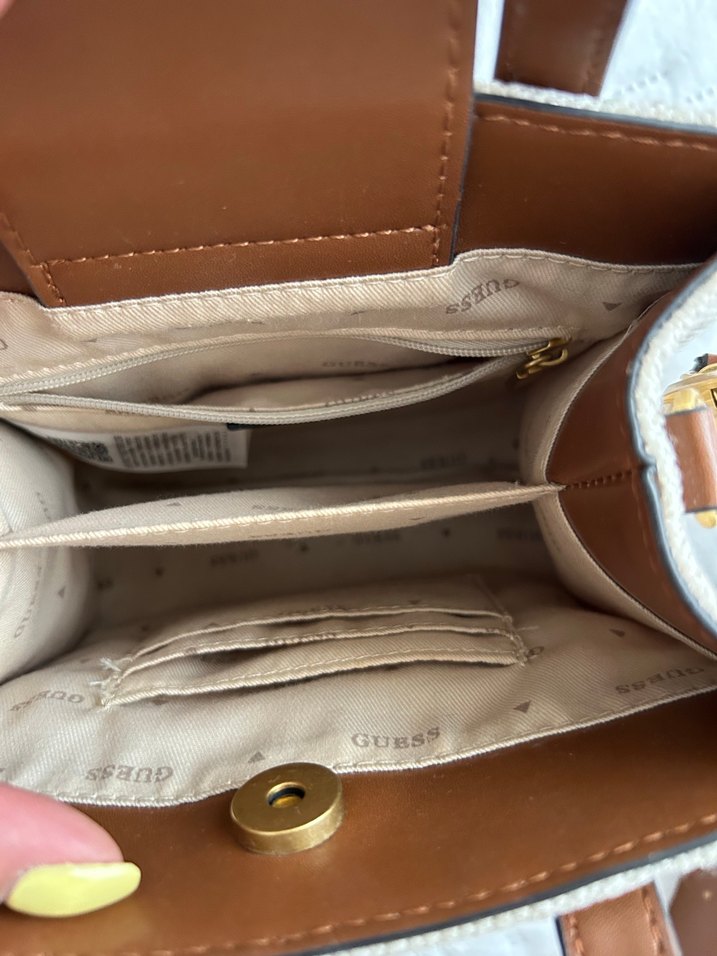 Bohem Nakışlı Kahverengi Kadın Çanta - Görsel 4