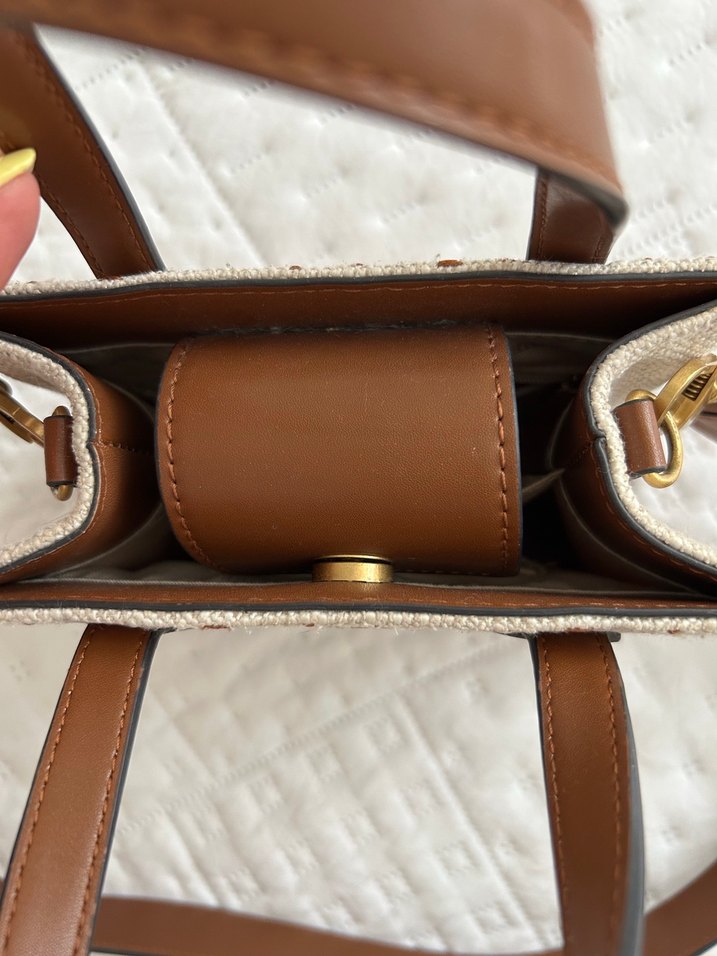 Bohem Nakışlı Kahverengi Kadın Çanta - Görsel 3