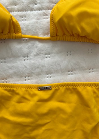 Parlak Sarı İpli Kadın Bikini - Görsel 4