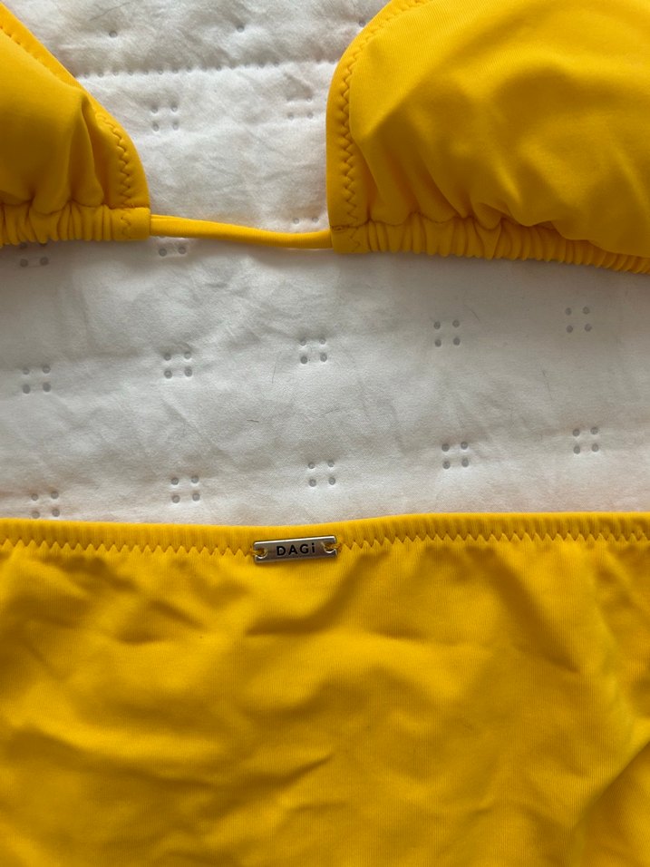 Parlak Sarı İpli Kadın Bikini - Görsel 4