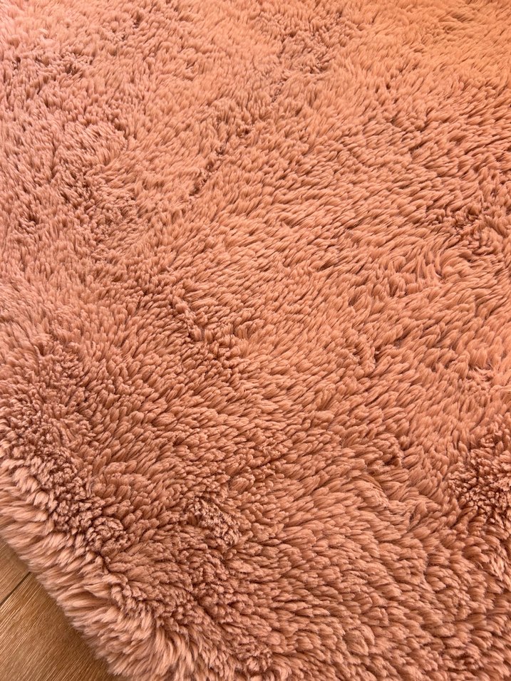 Parlak Kahverengi Düz Halı - Görsel 3