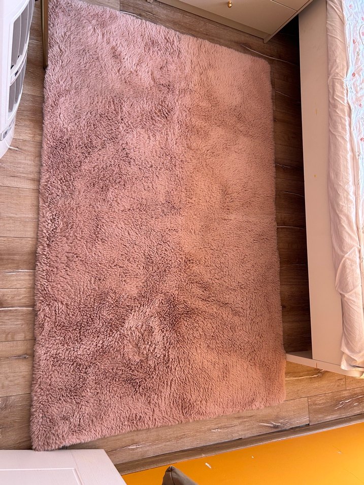 Parlak Kahverengi Düz Halı - Görsel 4