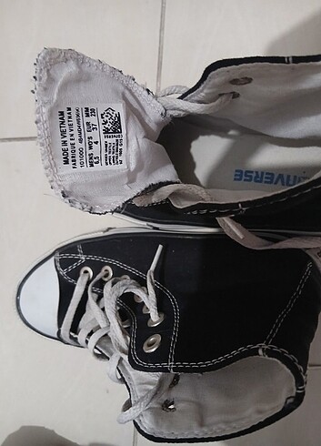 36 Beden siyah Renk Converse siyah