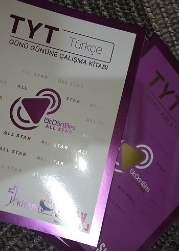 TYT Türkçe 345 all star test kitabı çalışma kitap - Görsel 2