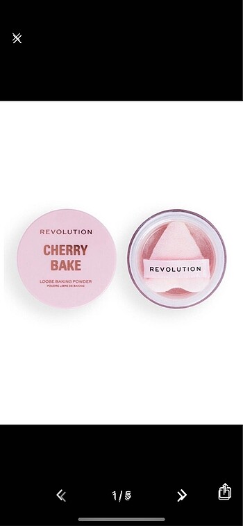 Revolution y2k pudra cherry bake