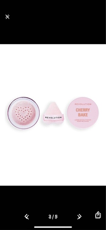 Revolution Revolution y2k pudra cherry bake