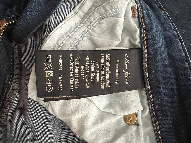 30 Beden lacivert Renk Kot Pantolon