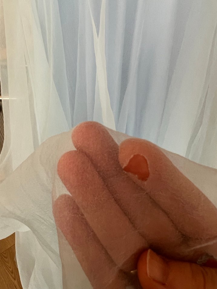 Dantel Detaylı Uzun Mavi Abiye Elbise - Görsel 4