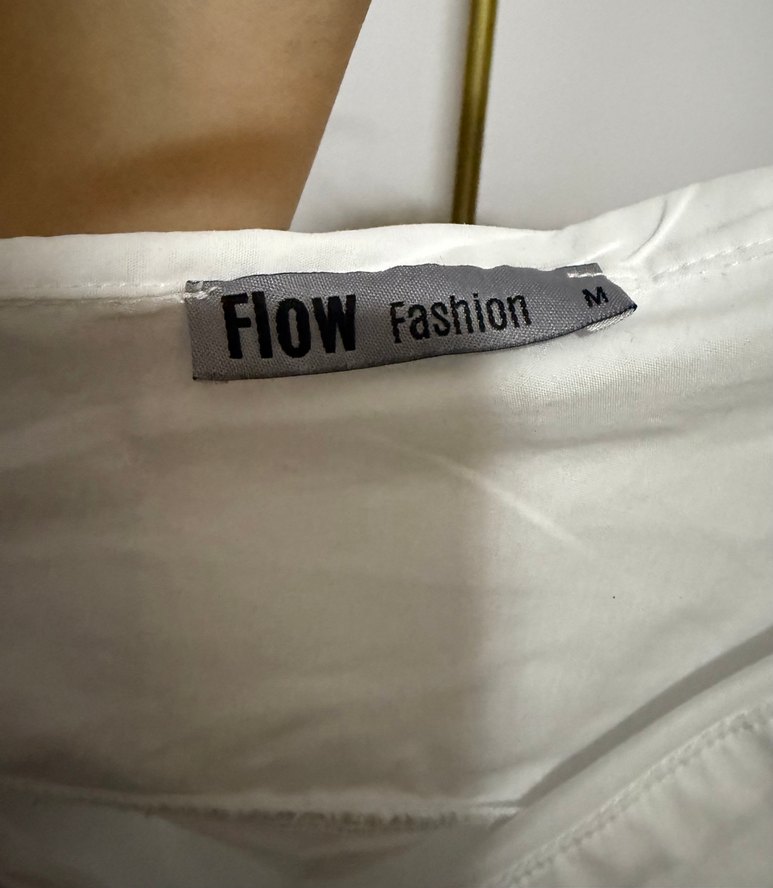 Asimetrik Yaka Gömlek - Görsel 3