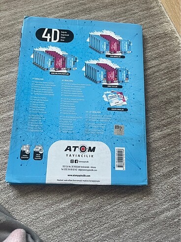  Atom Yayıncılık TYT Coğrafya Konu Anlatımlı Test