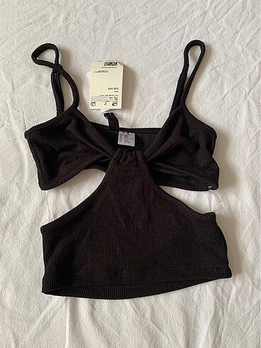 h&m crop üst