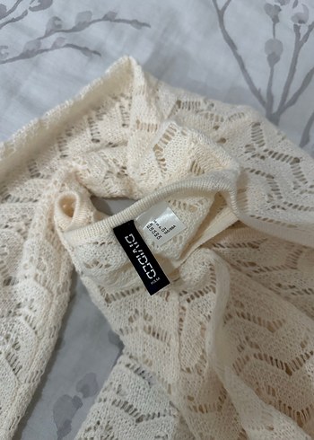 V Yaka Bohem Örgü Kadın Kazak - Görsel 3