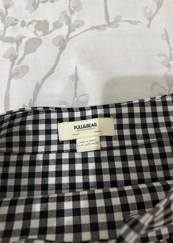 Pötikareli Pilili Midi Mini Etek - Görsel 2