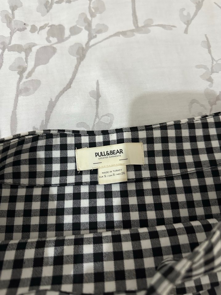 Pötikareli Pilili Midi Mini Etek - Görsel 2