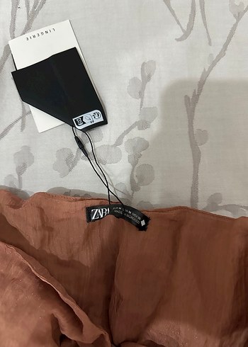 Bej Keten Kadın Drapeli Bohem Kapama - Görsel 3